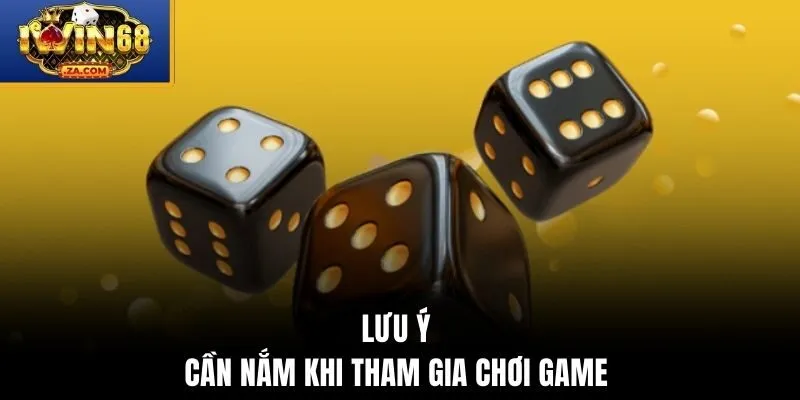Lưu ý cần nắm khi bet thủ tham gia chơi game 