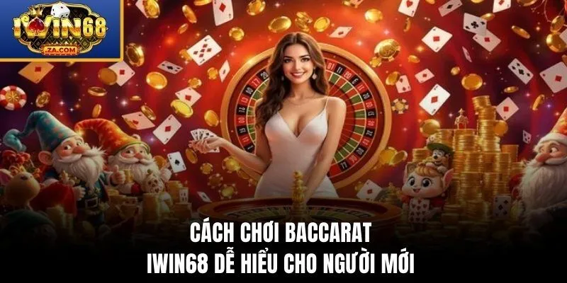 Cách chơi baccarat IWIN68 dễ hiểu cho người mới