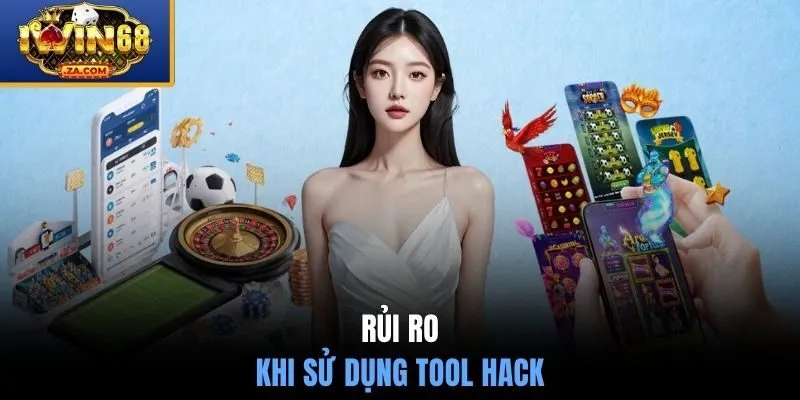 Rủi ro khi sử dụng công cụ hack IWIN68